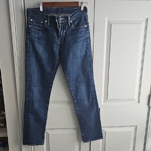 Levi's Women's Dark Blue Skinny Jeans